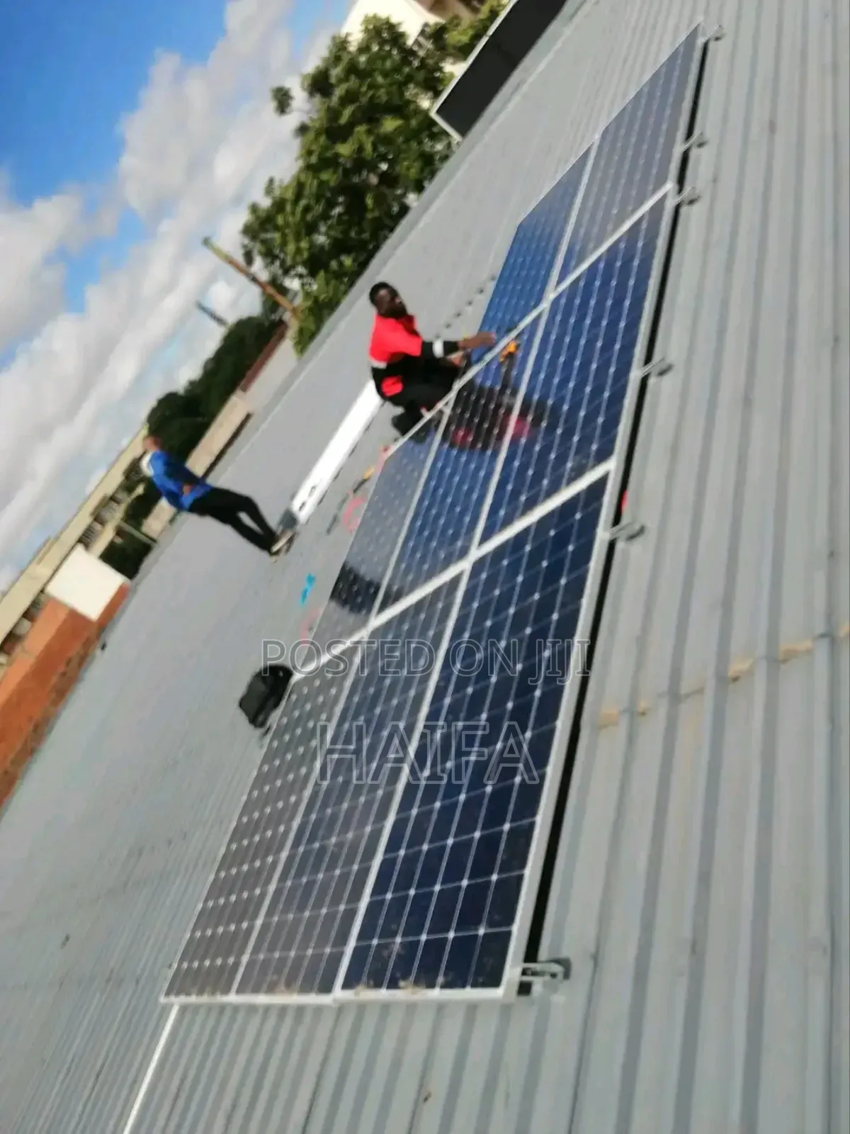 Full Solar System With Lithium Iron Phosphate