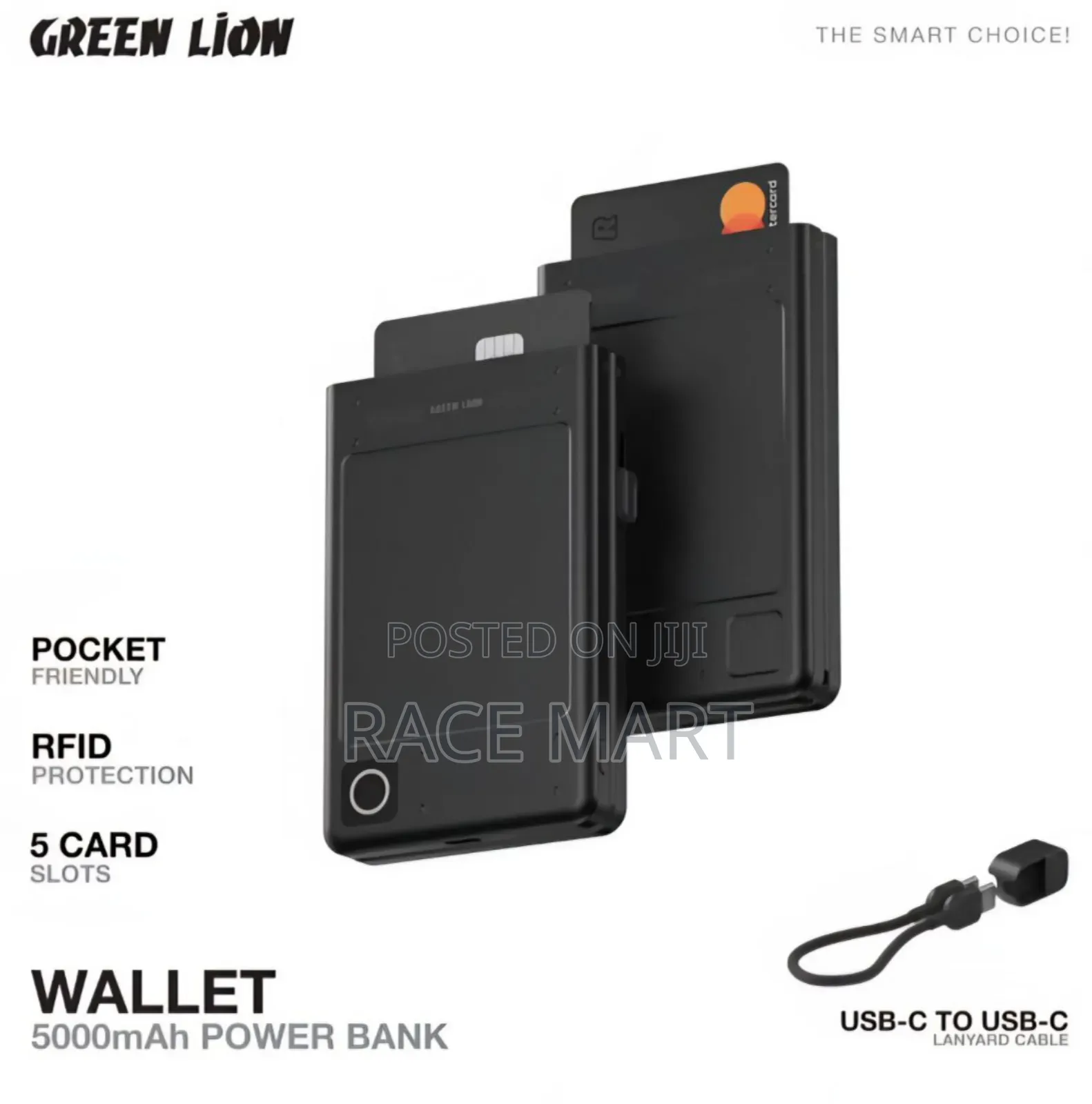 Fast Charger Cardholder Power Bank