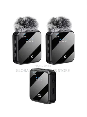 Photo - Dual Mini Wireless Microphone (2 Tx 1 Rx)