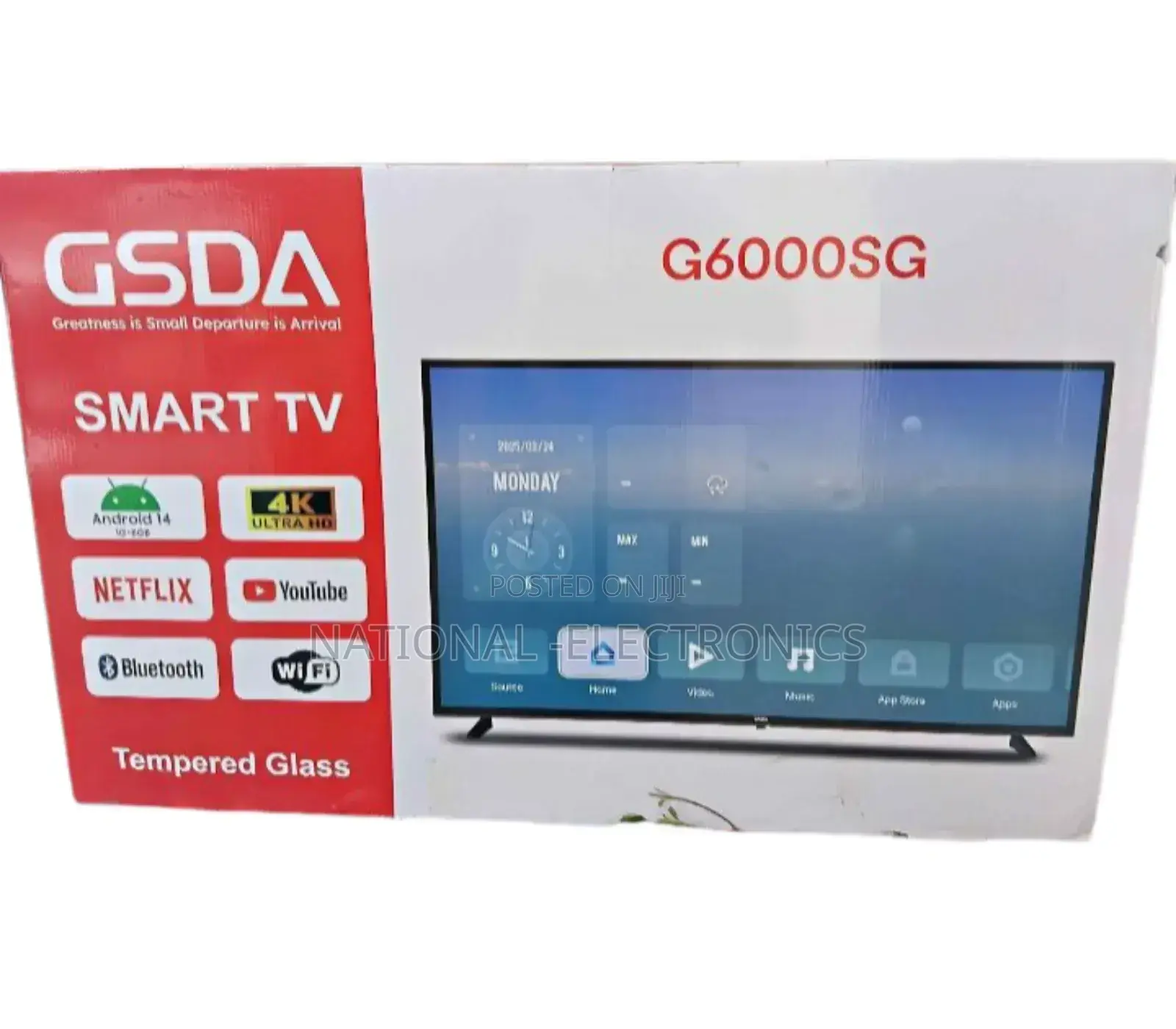 Gsda 60 Inch Tv Smart Uhd Android New 2025 Products