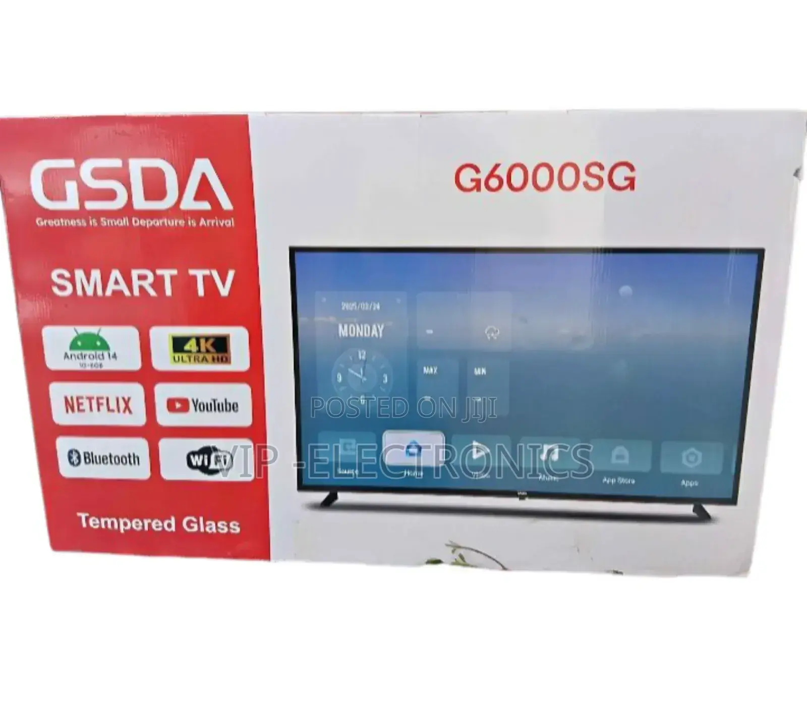 Gsda 60 Inch Tv Smart Uhd Android New 2025 Products