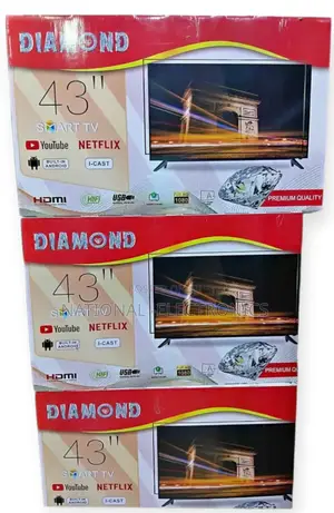 Diamond 43 Inch Tv Smart Android New 2025 Tv