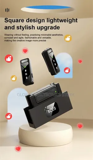 Intelligent Noise Reduction Lavalier Wireless Microphone