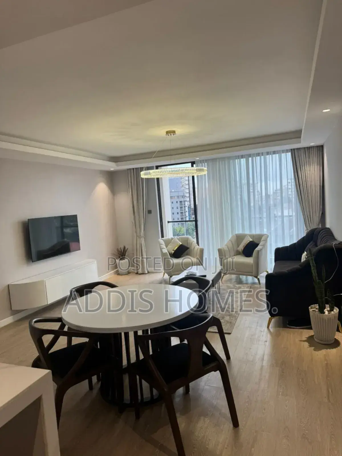 Furnished 3bdrm Apartment in Bole for rent