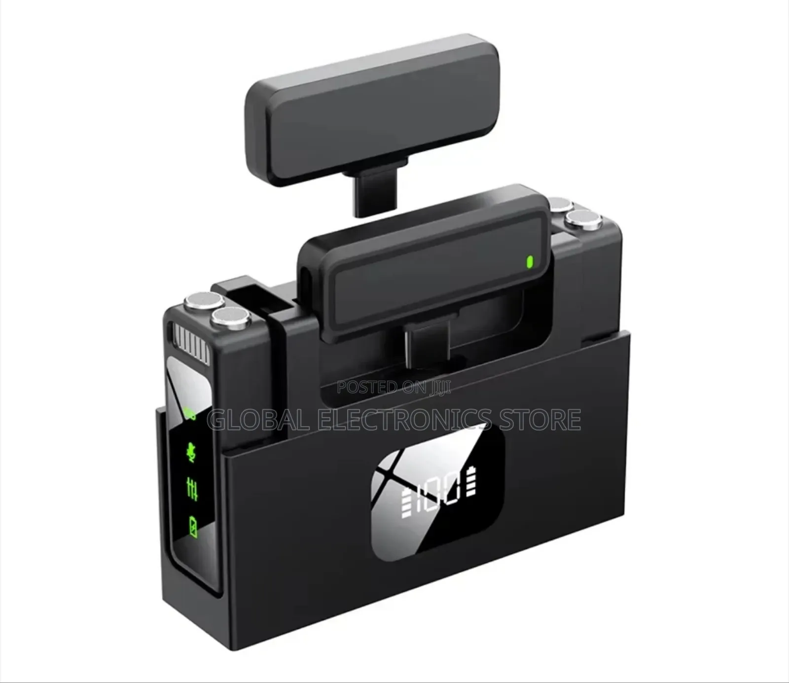 Built-in Noise Reduction Chip Lapel Dual Microphone