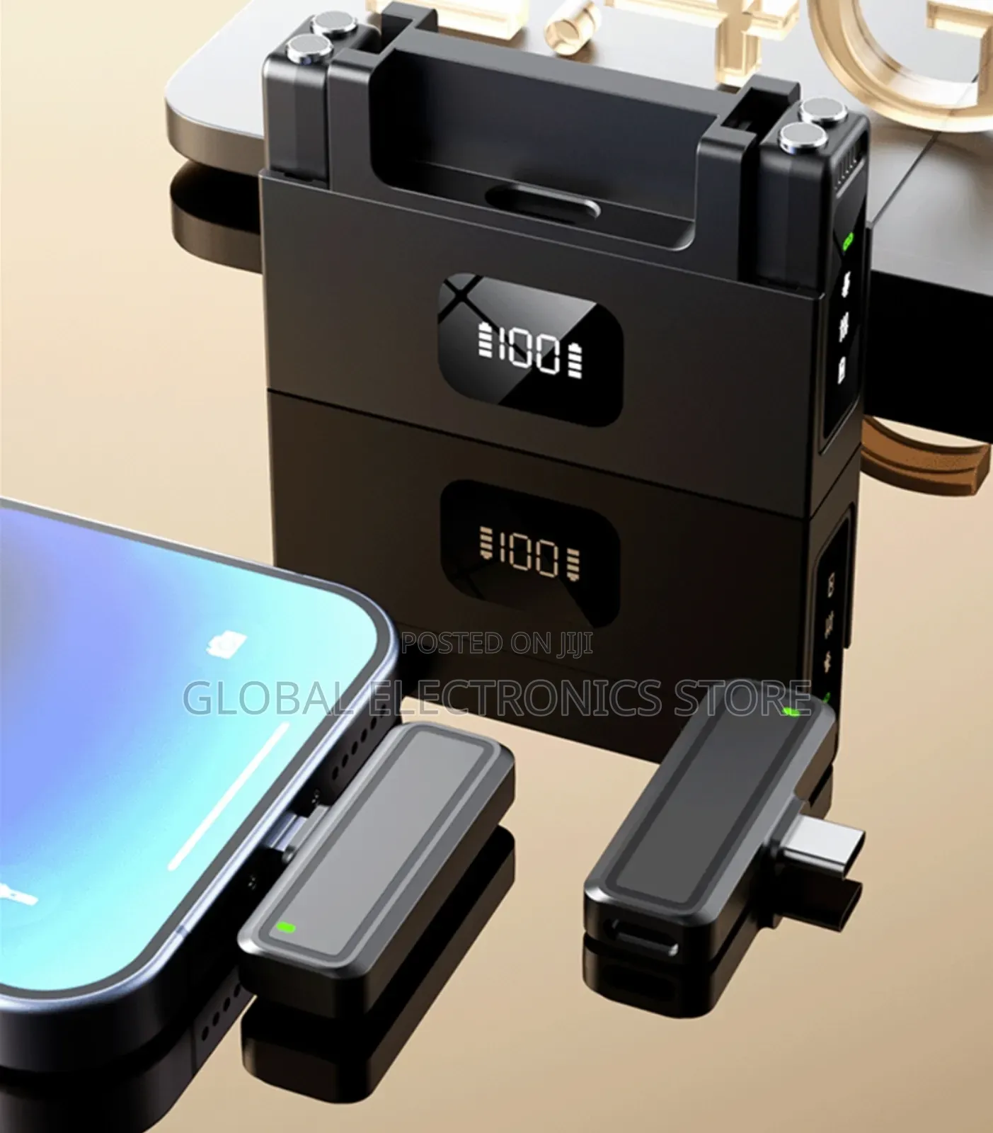 High Fidelity Dual Lavier Microph