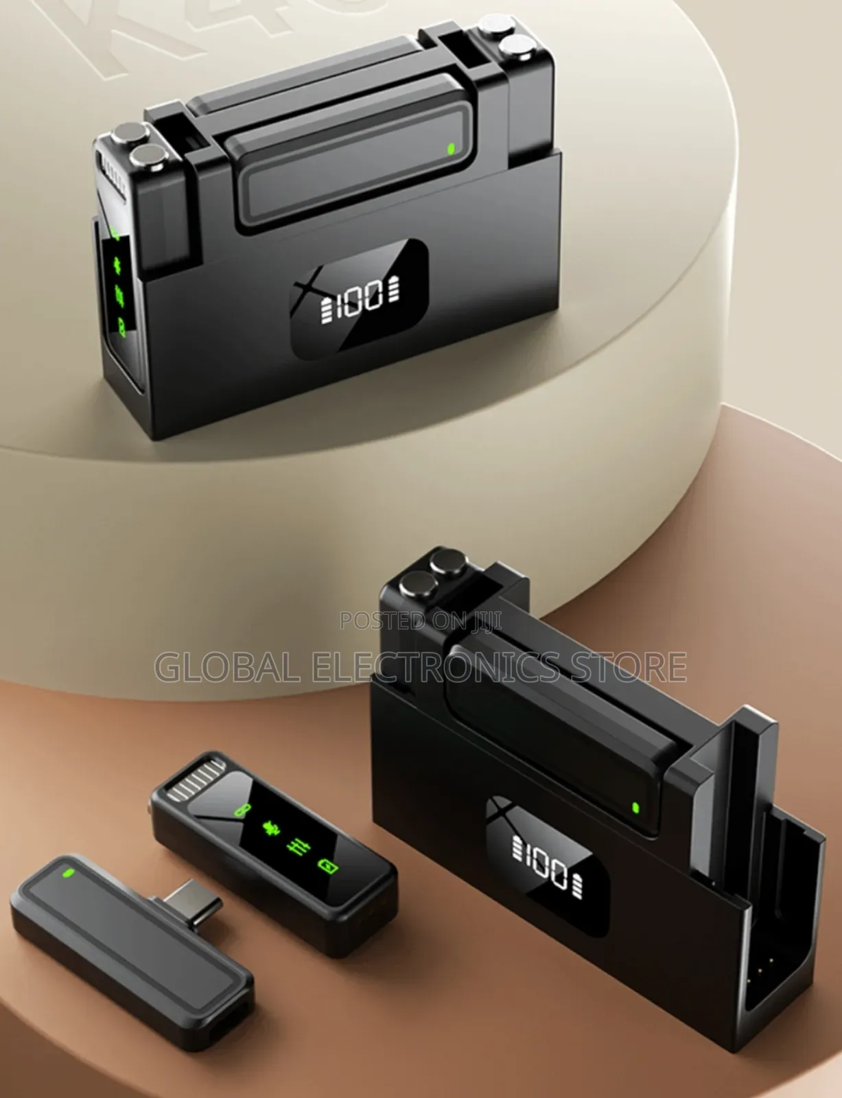 High Fidelity Dual Lavier Microph