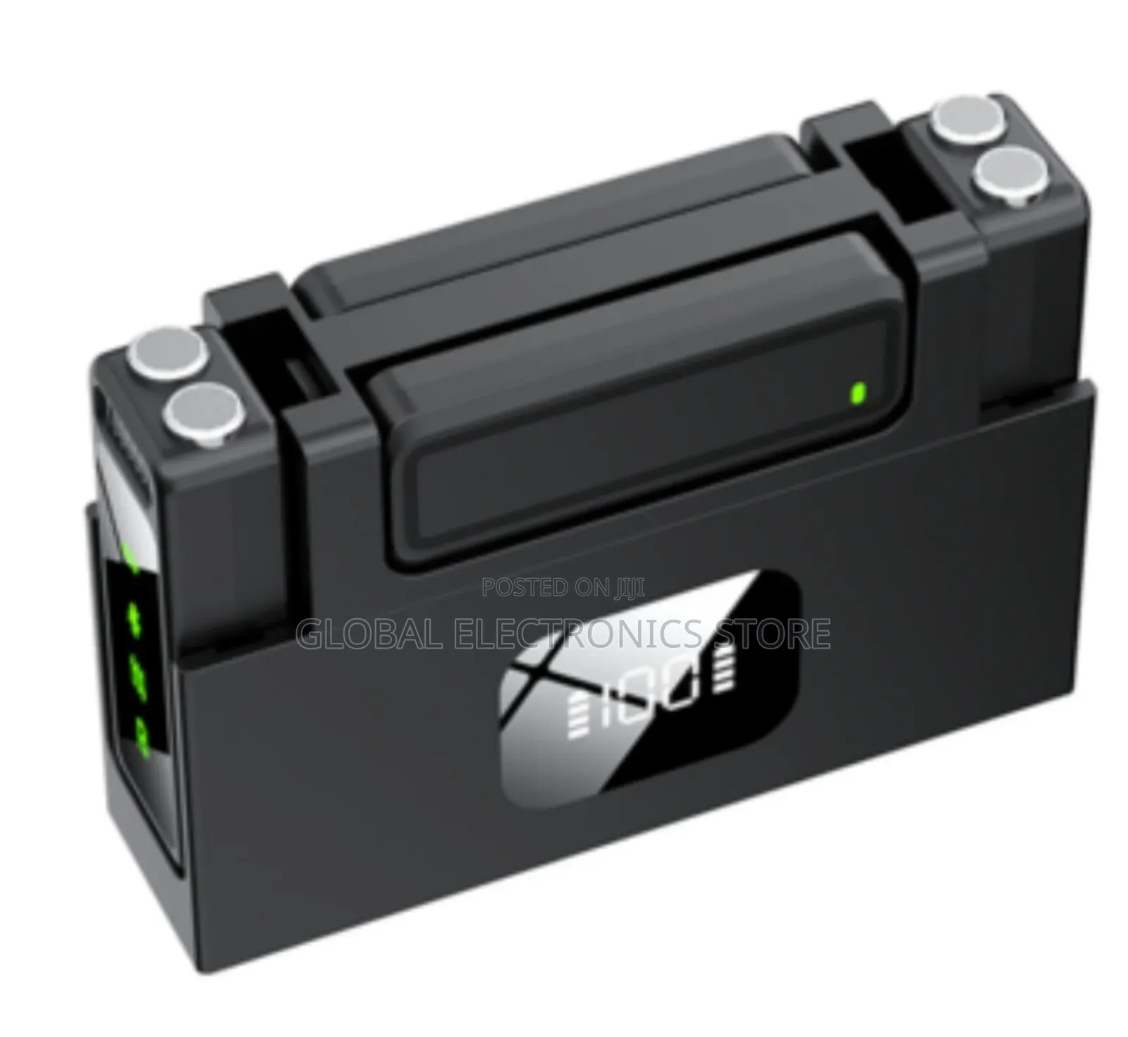 2.4g Dual Lapel Microphone With Automatic Frequency Matching