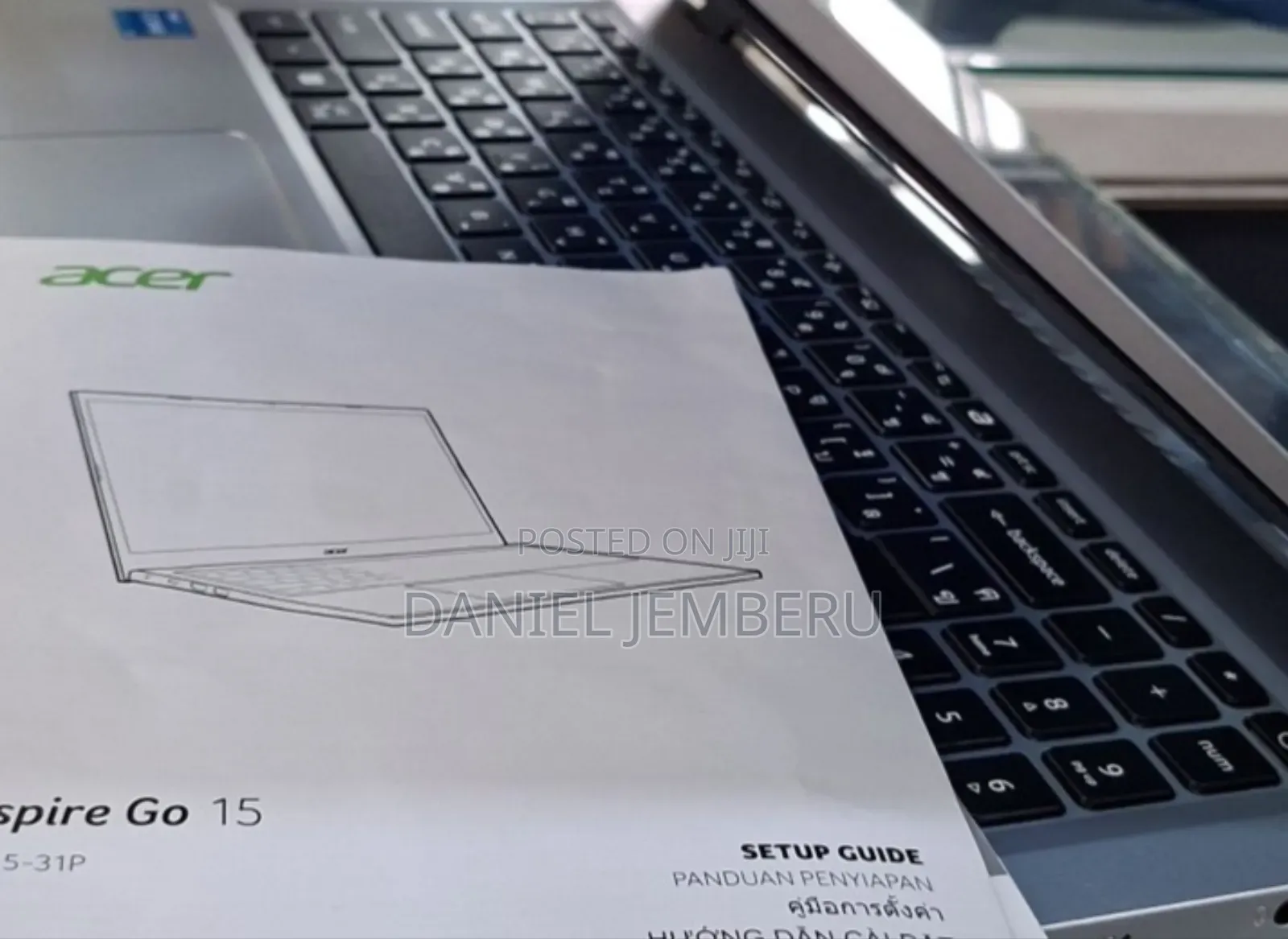 New Laptop Acer Aspire 1500 8GB Intel Core I3 SSD 512GB