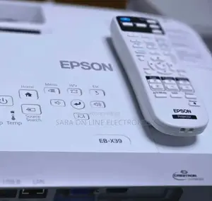 Brand New Epson Projector With Bag Remot