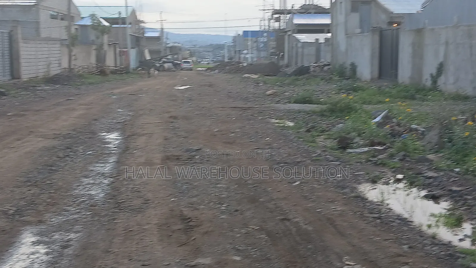 10000m2 Free Land + Warehouse for Sale