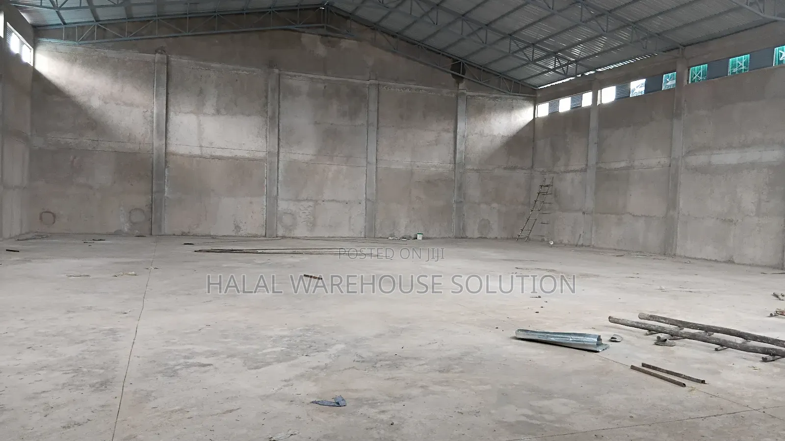 10000m2 Free Land + Warehouse for Sale