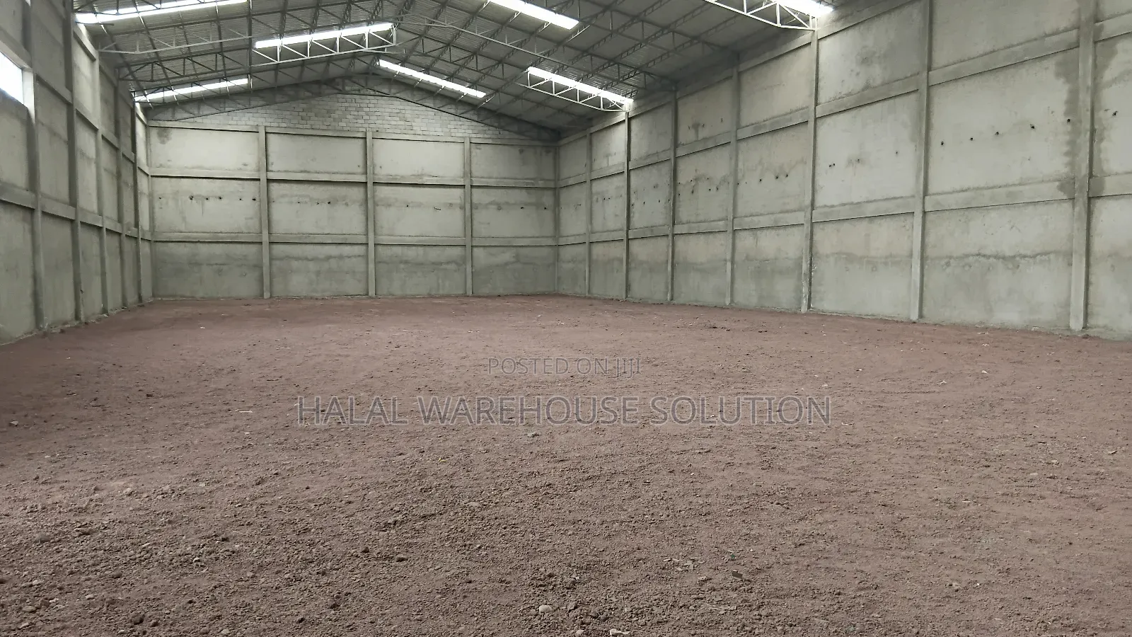 10000m2 Free Land + Warehouse for Sale