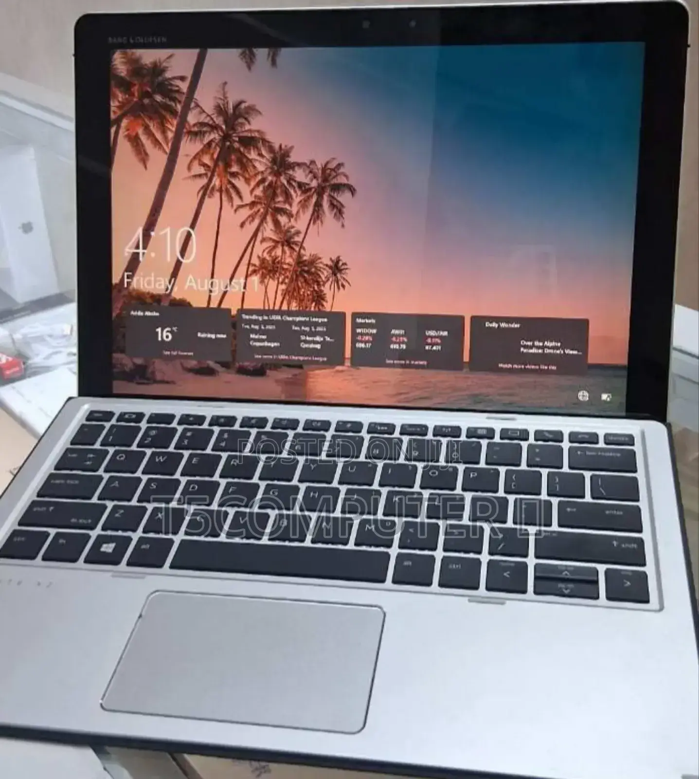 New Laptop HP Elite X2 1012 8GB Intel Core I5 SSD 256GB