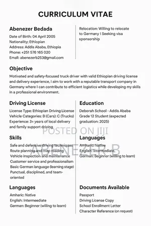Photo - Professional Driver
