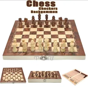 Photo - Chess Board ቼዝ ቦርድ እና ዳማ
