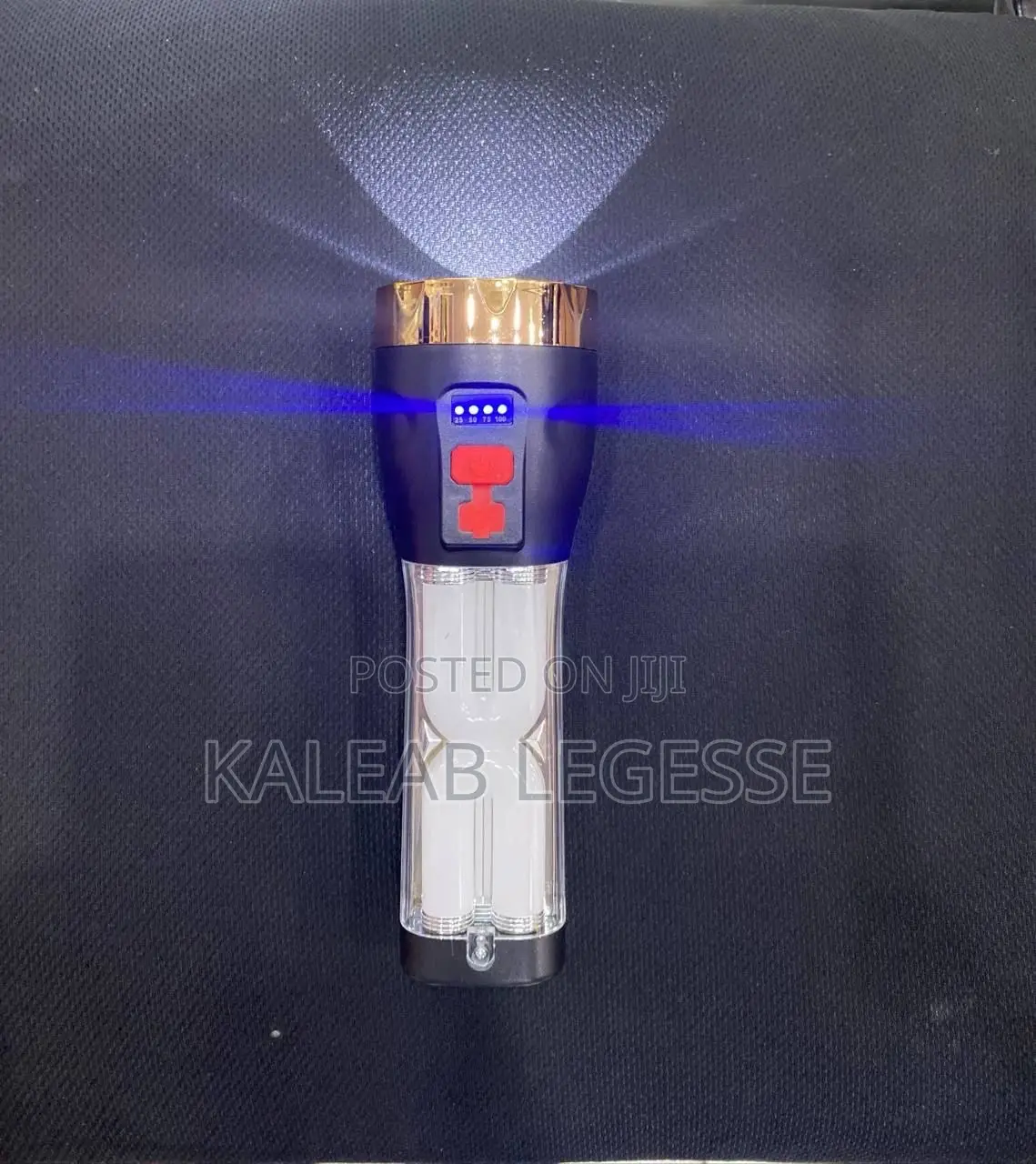 Rechargeable and Solar Led Flashlight