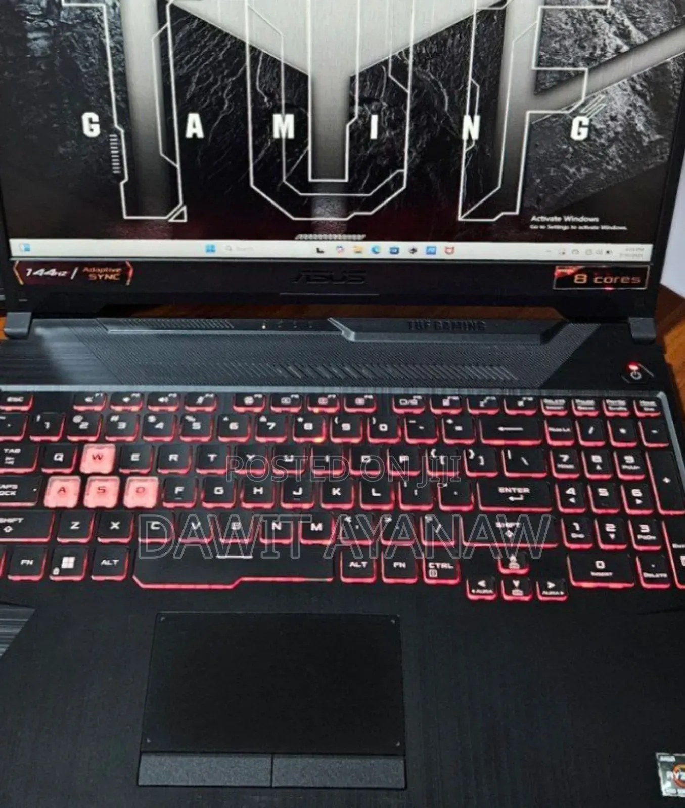 New Laptop Asus TUF Dash F15 16GB AMD Ryzen 7 SSD 1T