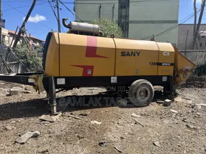 Photo - Sany Stationary Concrete Pump. 13,200,000 Birr