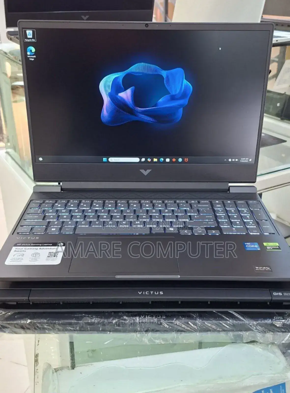 New Laptop HP Victus 15 8GB Intel Core I5 SSD 512GB