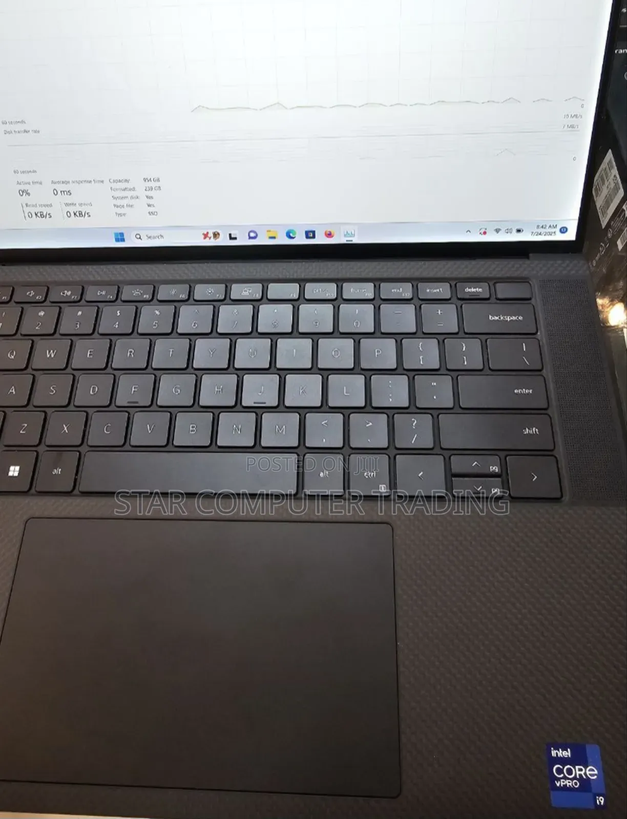 New Laptop Dell Precision 5550 32GB Intel Core I9 SSD 1T