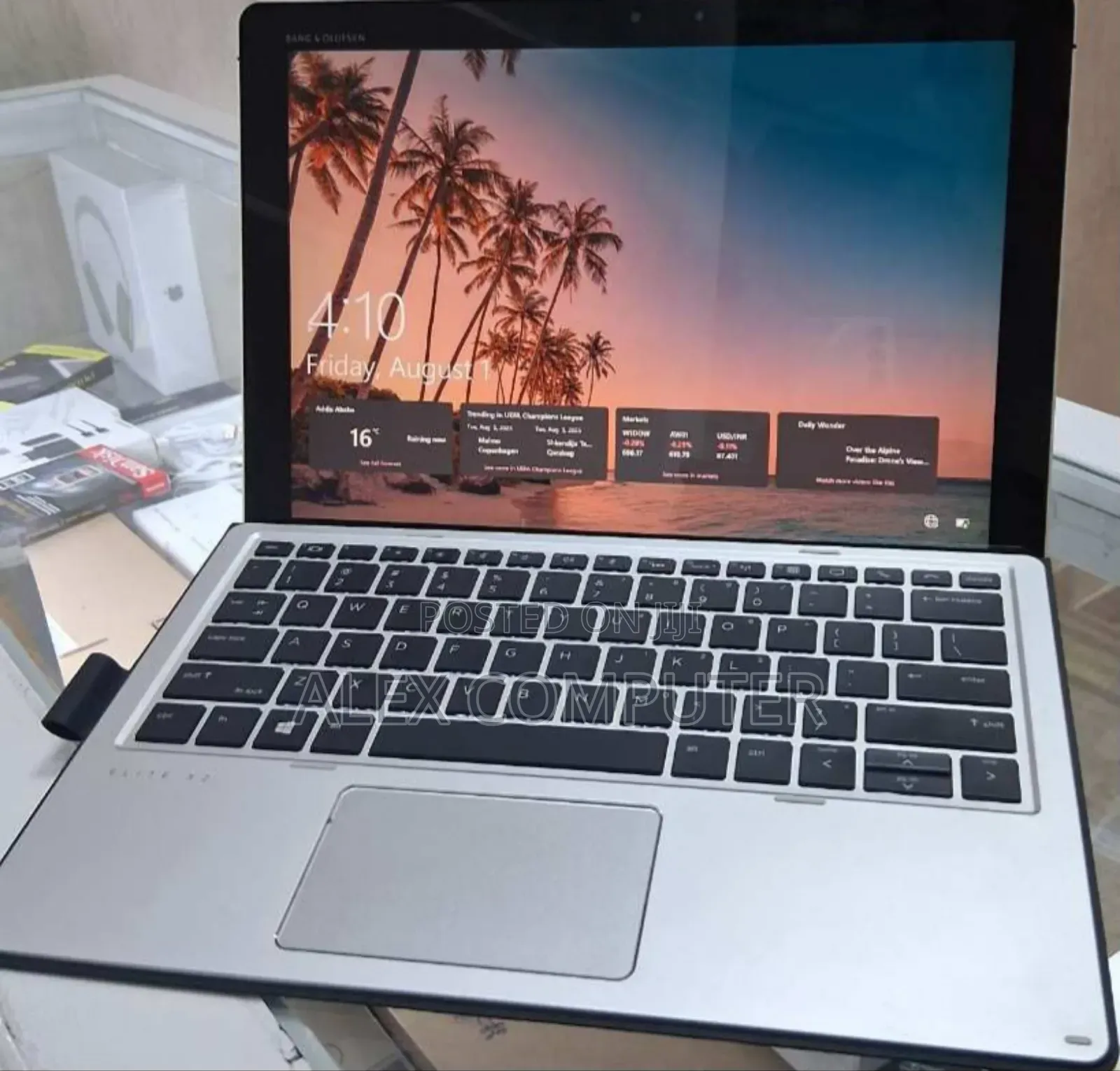 New Laptop HP Elite X2 1012 8GB Intel Core I5 SSD 256GB