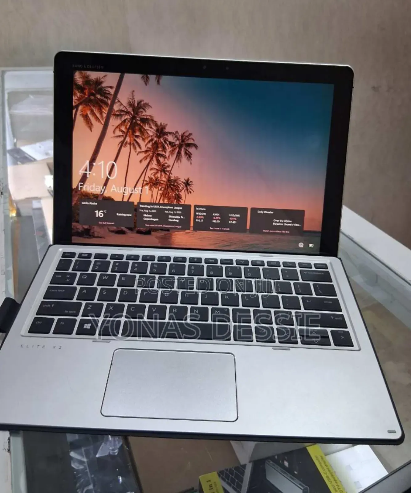 New Laptop HP Elite X2 1012 8GB Intel Core I5 SSD 256GB