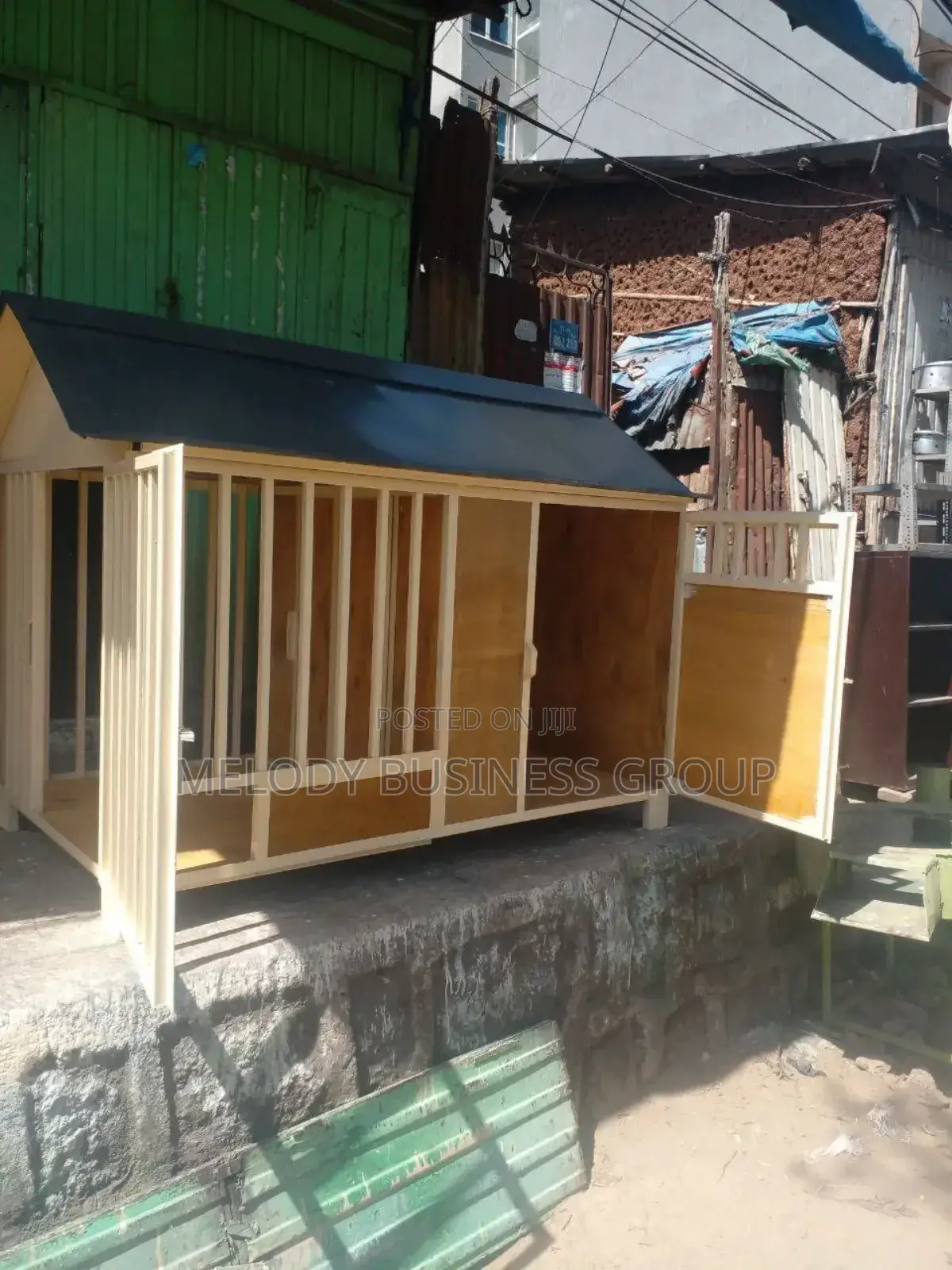 Kennel የውሻቤት, Dog House, Dog Cage,