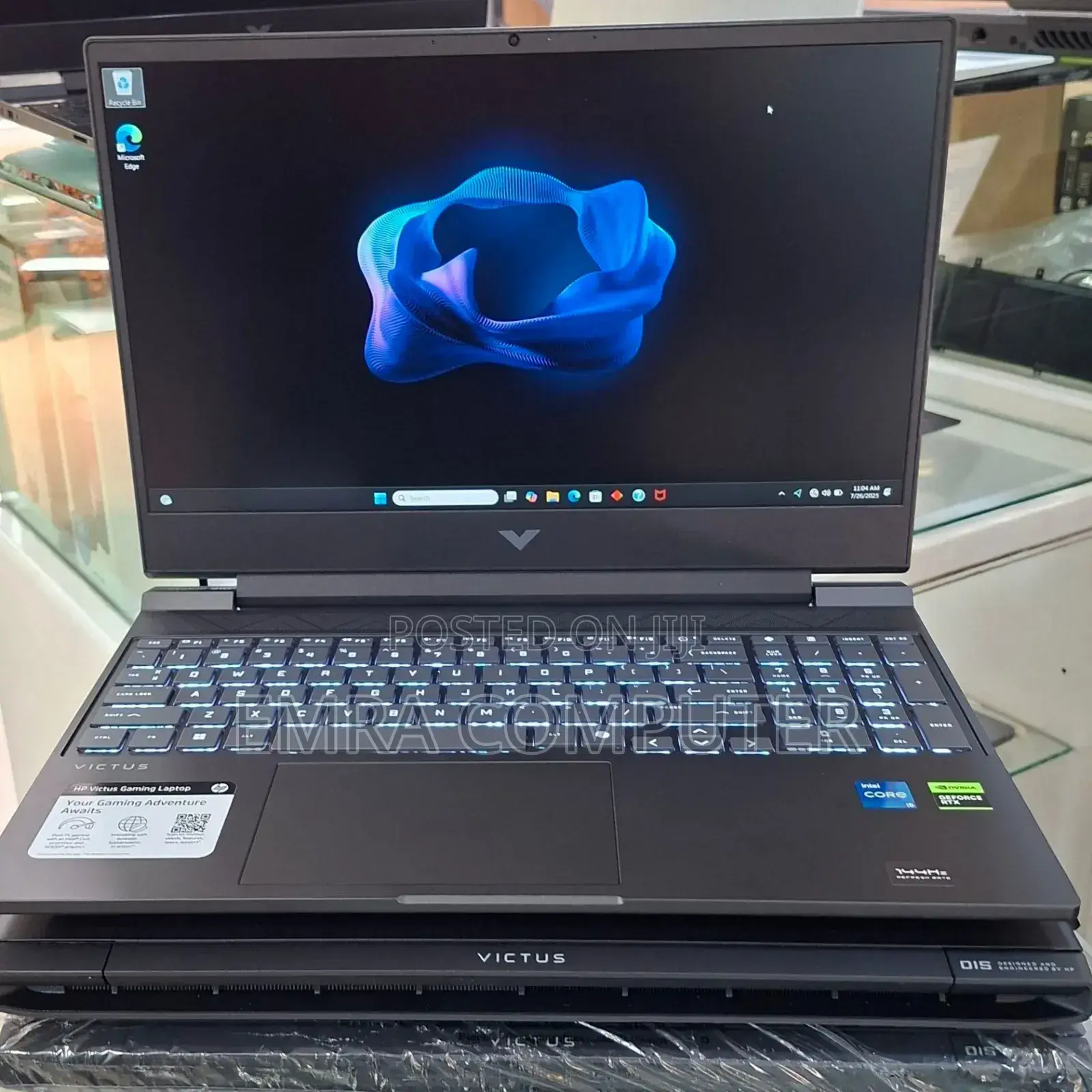New Laptop HP Victus 15 8GB Intel Core I5 SSD 512GB