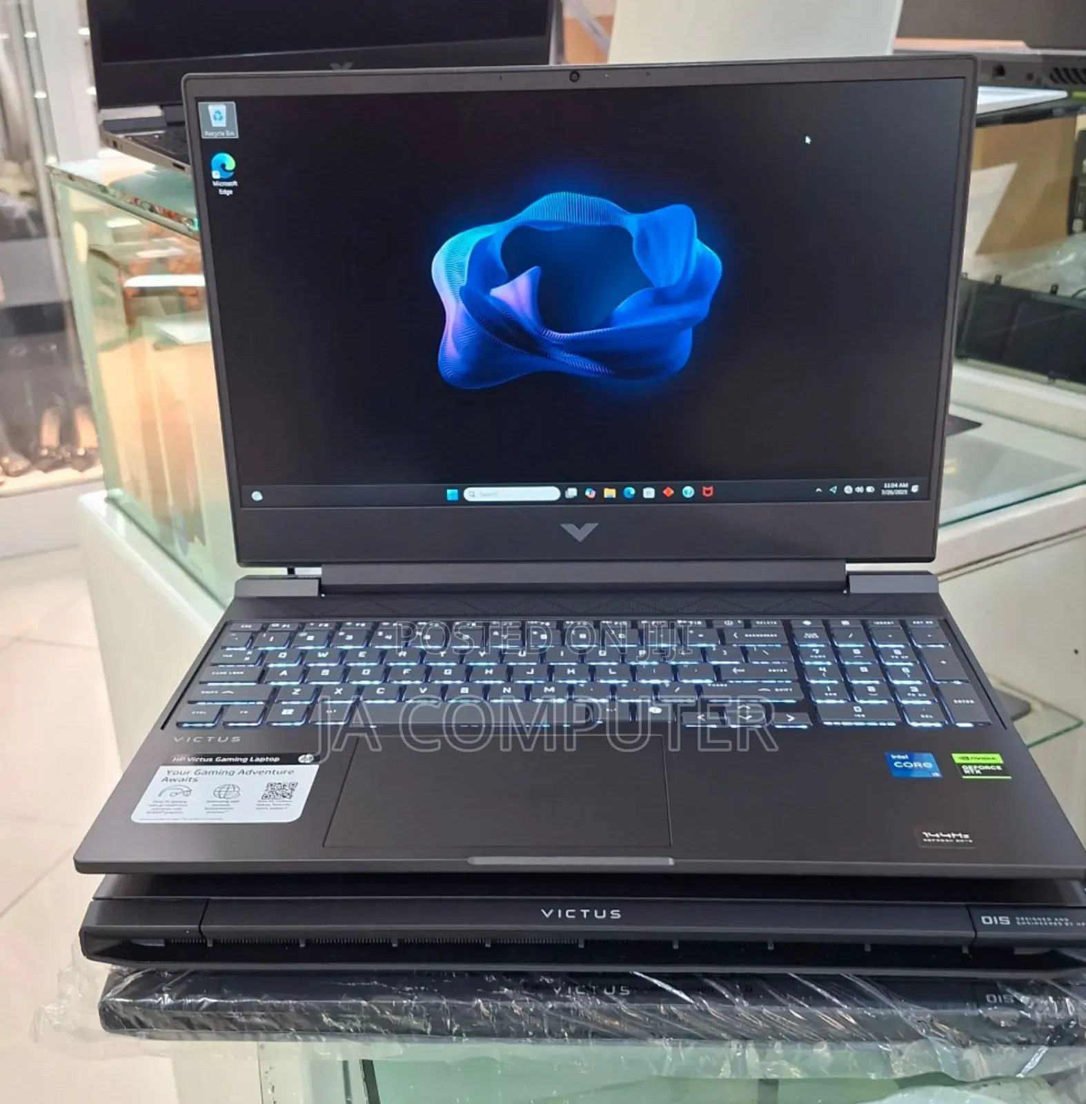 New Laptop HP Victus 16 8GB Intel Core I5 SSD 512GB