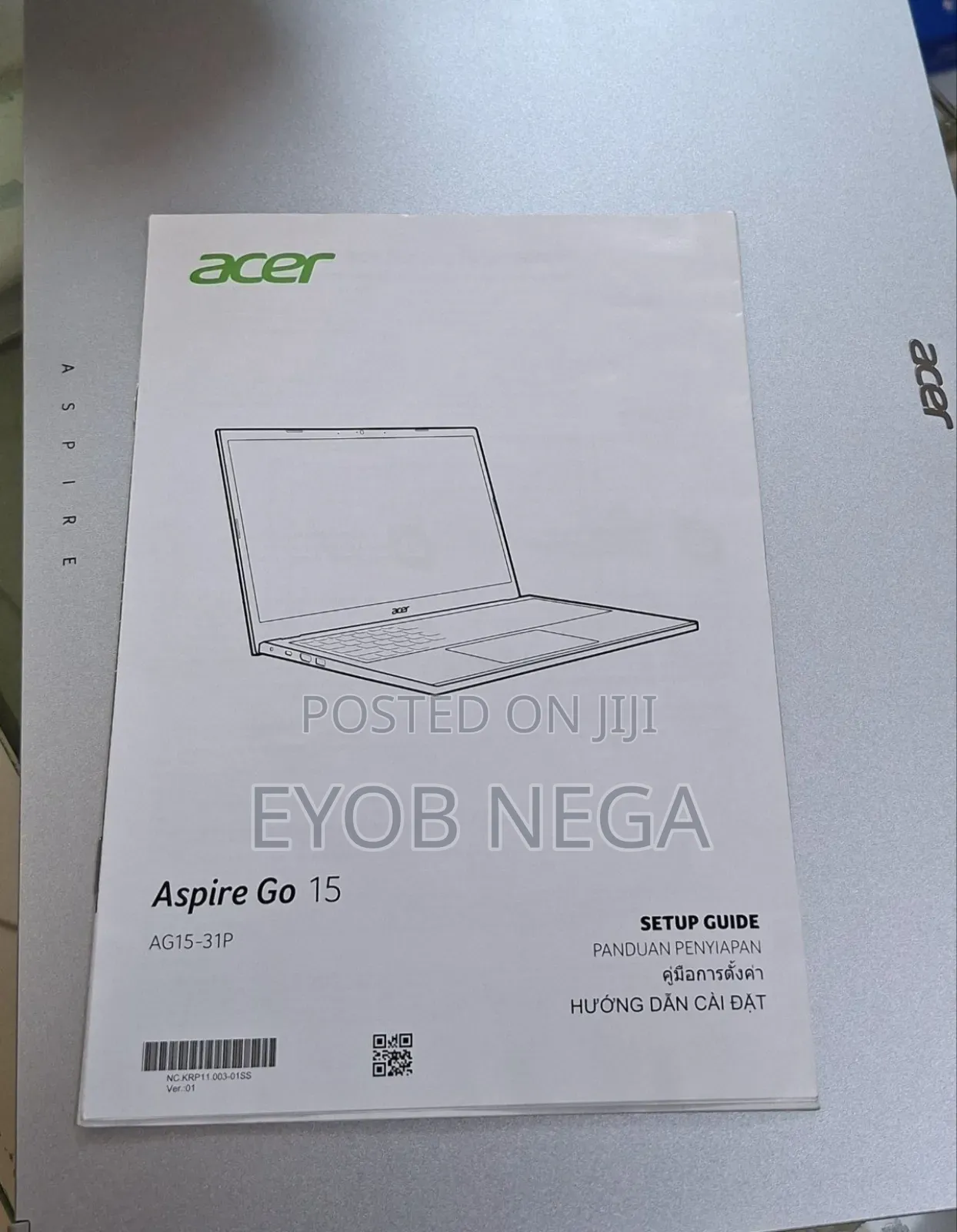 New Laptop Acer Aspire 3 8GB Intel Core i3 SSD 512GB