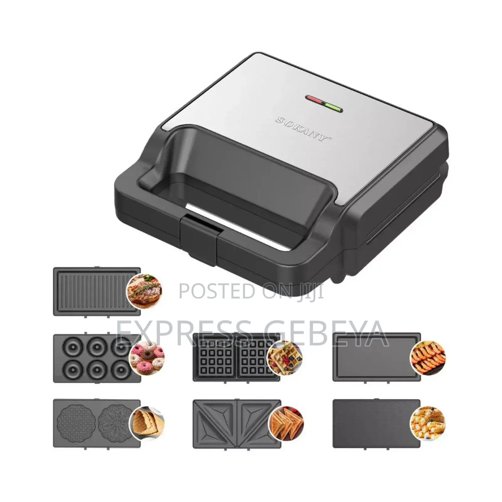 Sokany 7in1 Multi Snacks Maker