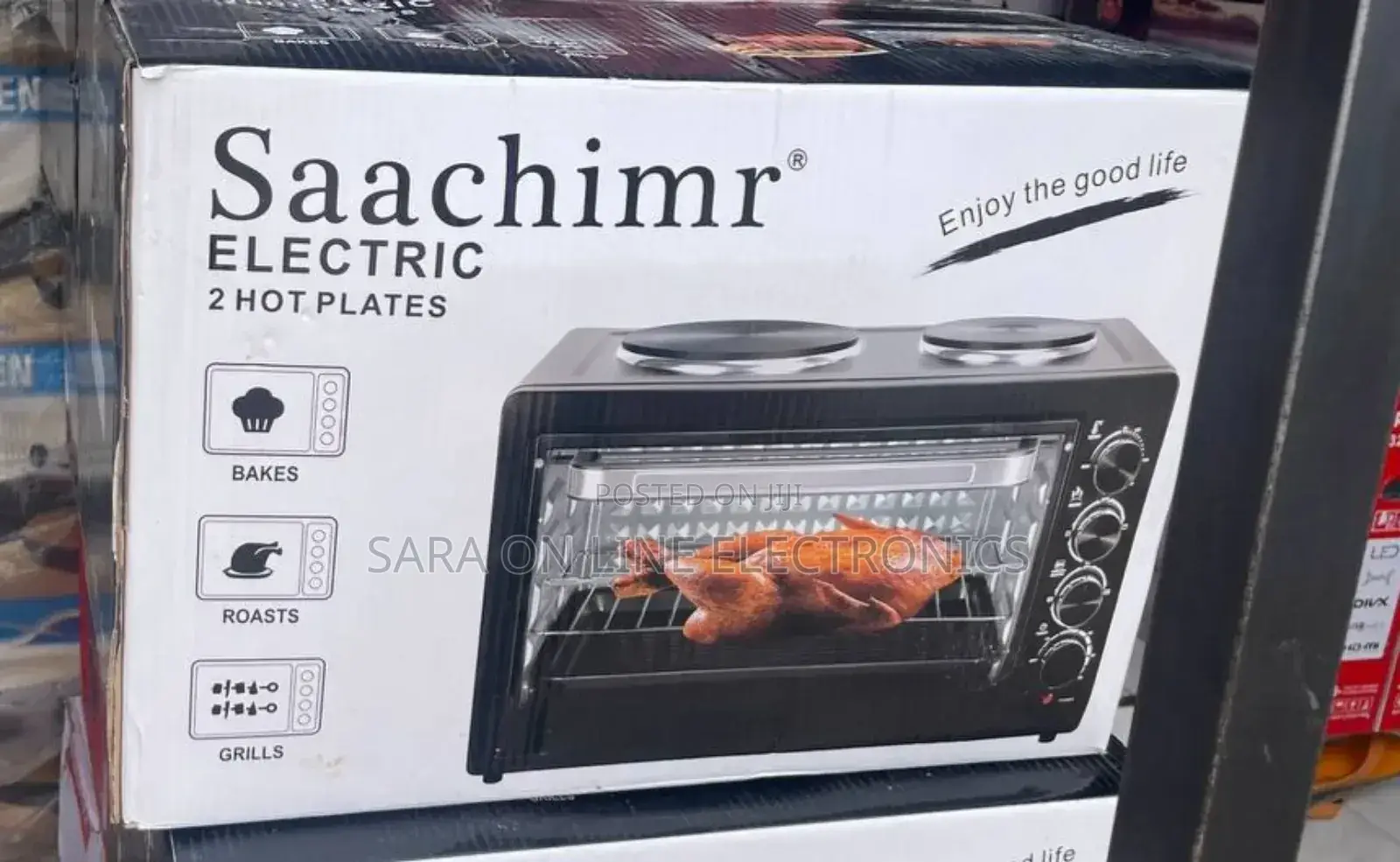 Saachimr Electric Oven 2 Hot Paltes 2 Years Warranty
