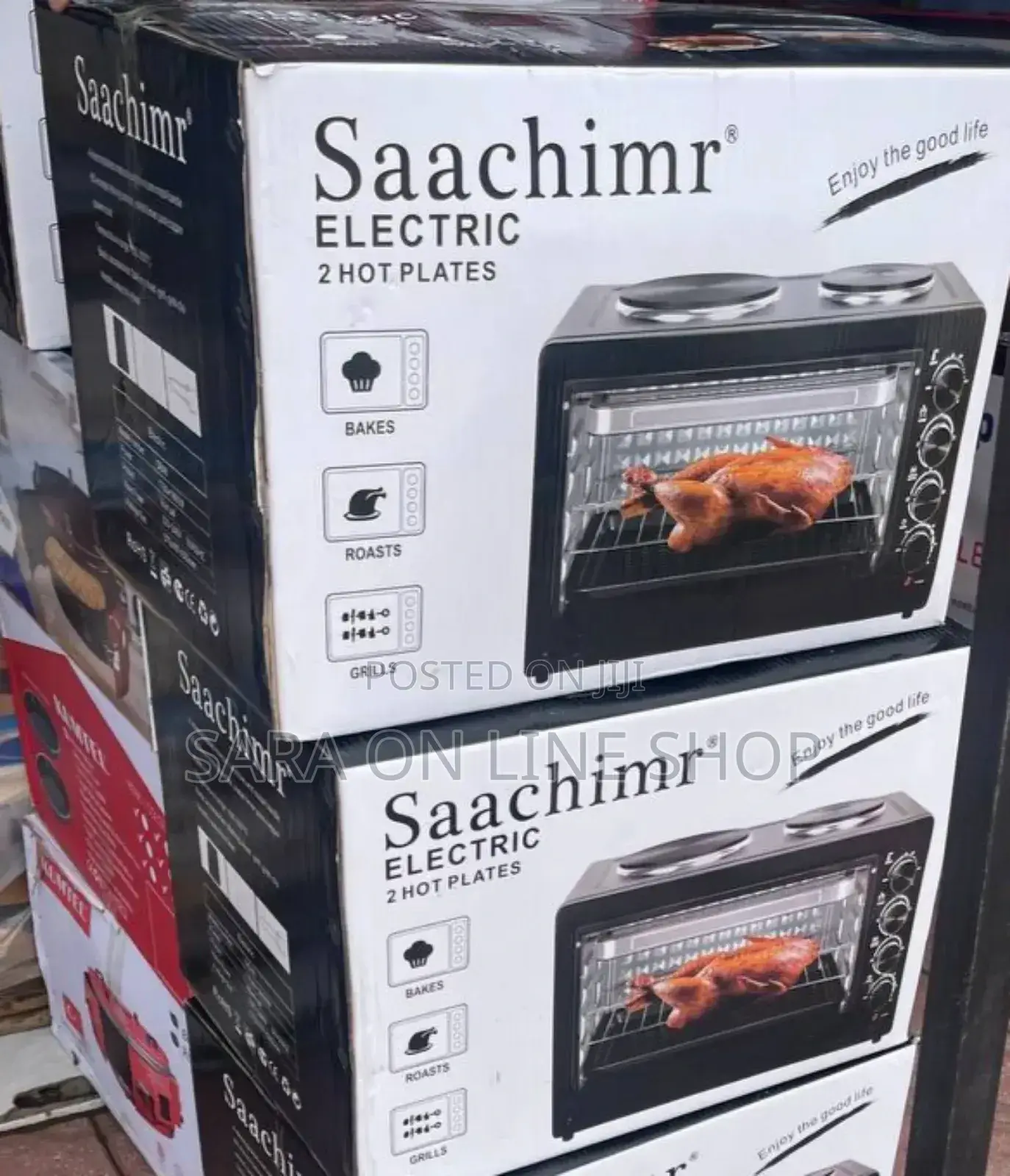 Saachimr Electric Oven 2 Hot Paltes 2 Years Warranty