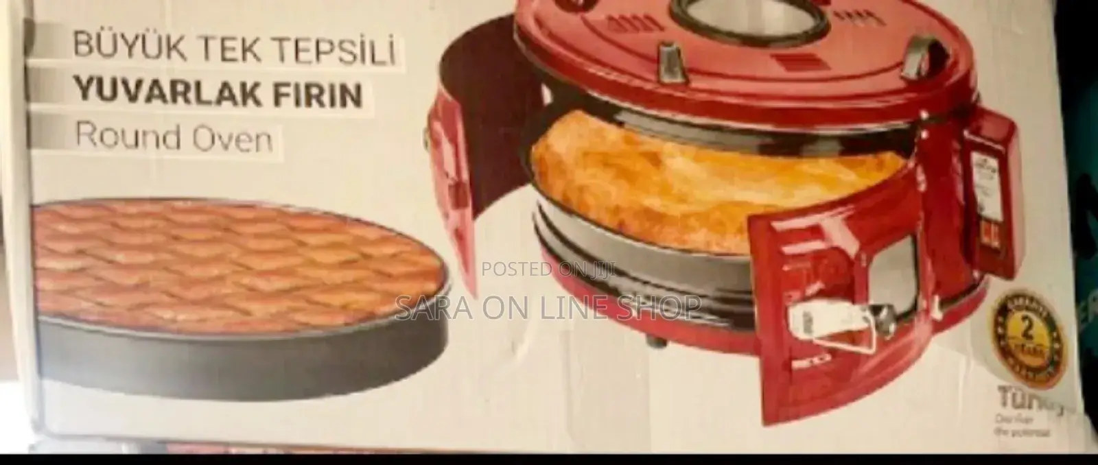 Delta Bread Oven 3 Patra 2 Years Warranty Made in Turkey