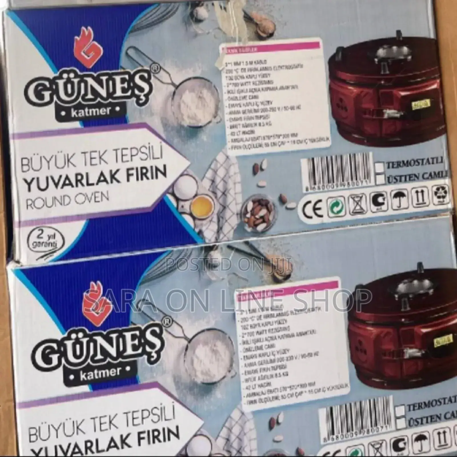 Gunes Bread Oven New Brand 3 Patra