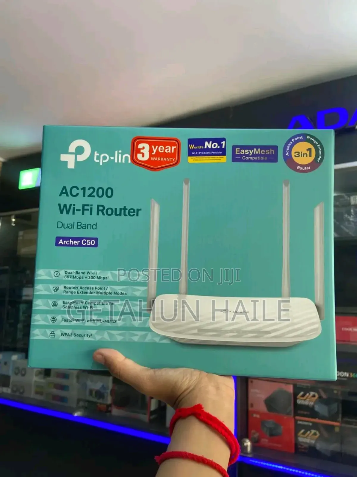 Tp-Link Ac1200 Archer C50 Wireless Dual Band Router