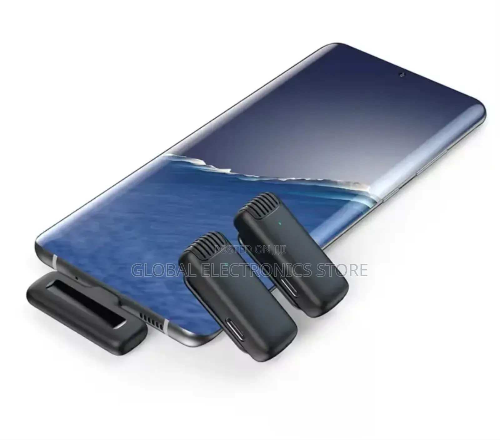 Type-C Dual Wireless Lavalier Microphone With Charging Case