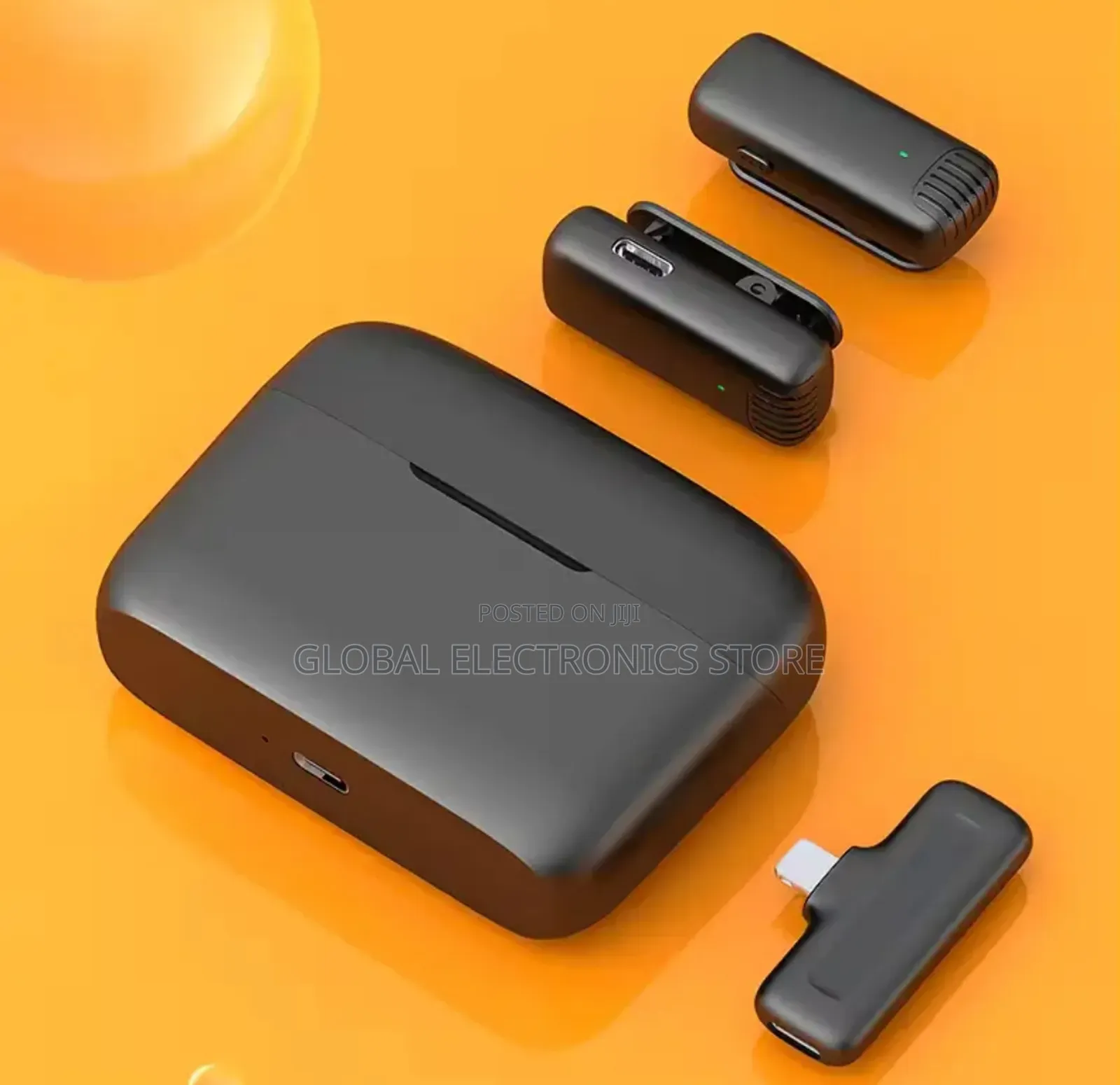 3 Level Noise Reduction Auto-Sync Real-Time Lapel Mic