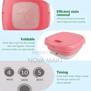 Mini Washing Machine Lightweight Travel Small Clothes Washer