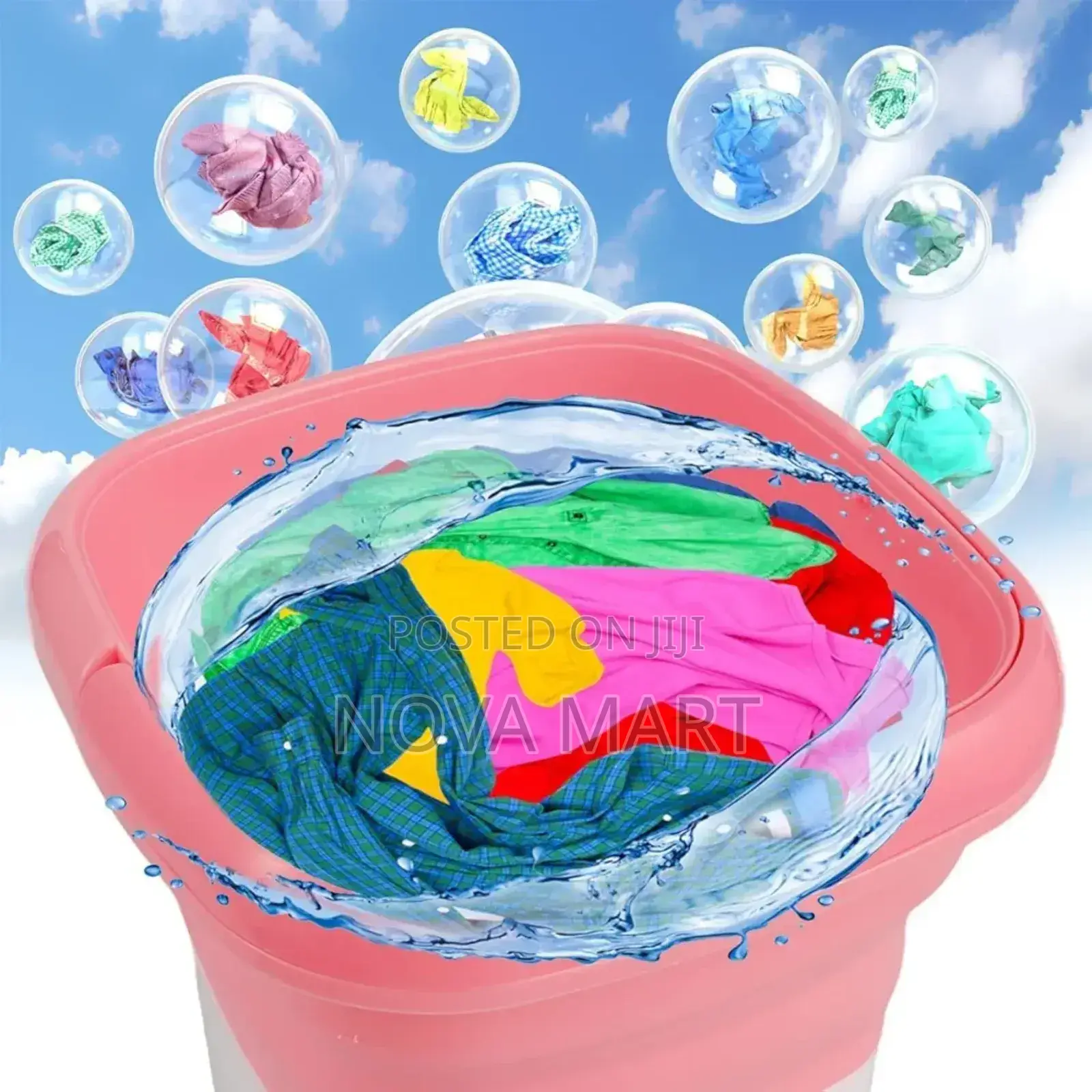 Mini Washing Machine Lightweight Travel Small Clothes Washer