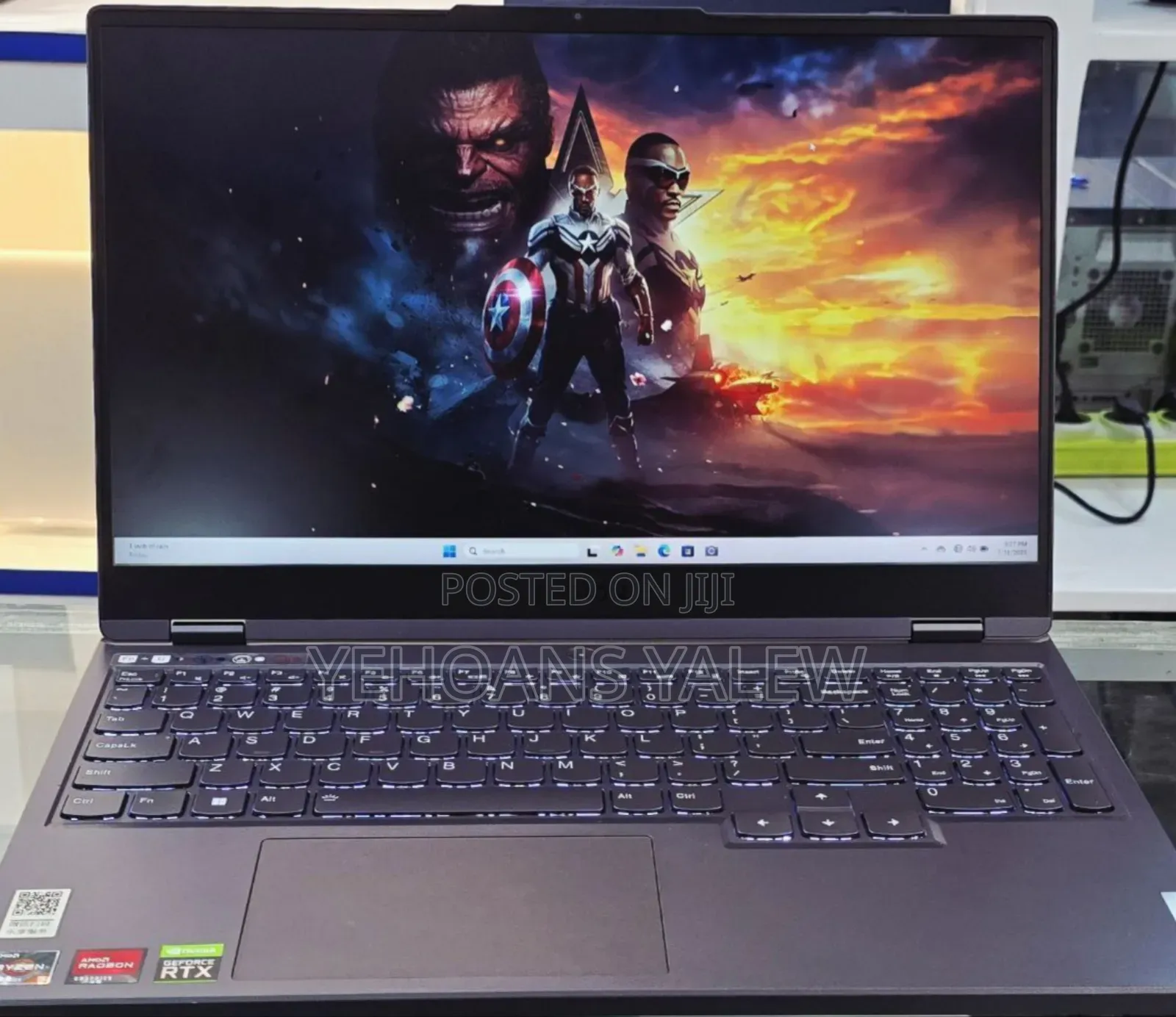 New Laptop Lenovo Legion 5 16GB AMD Ryzen 5 SSD 1T