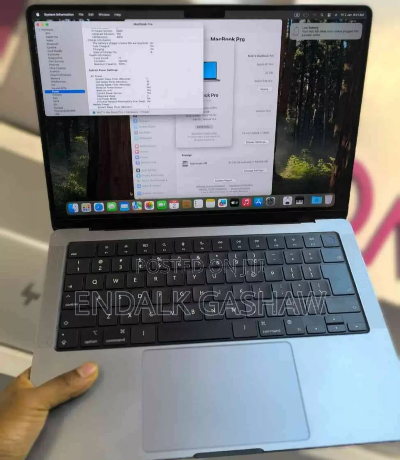 New Laptop Apple MacBook Pro M1 32GB Intel Core I5 SSD 1T