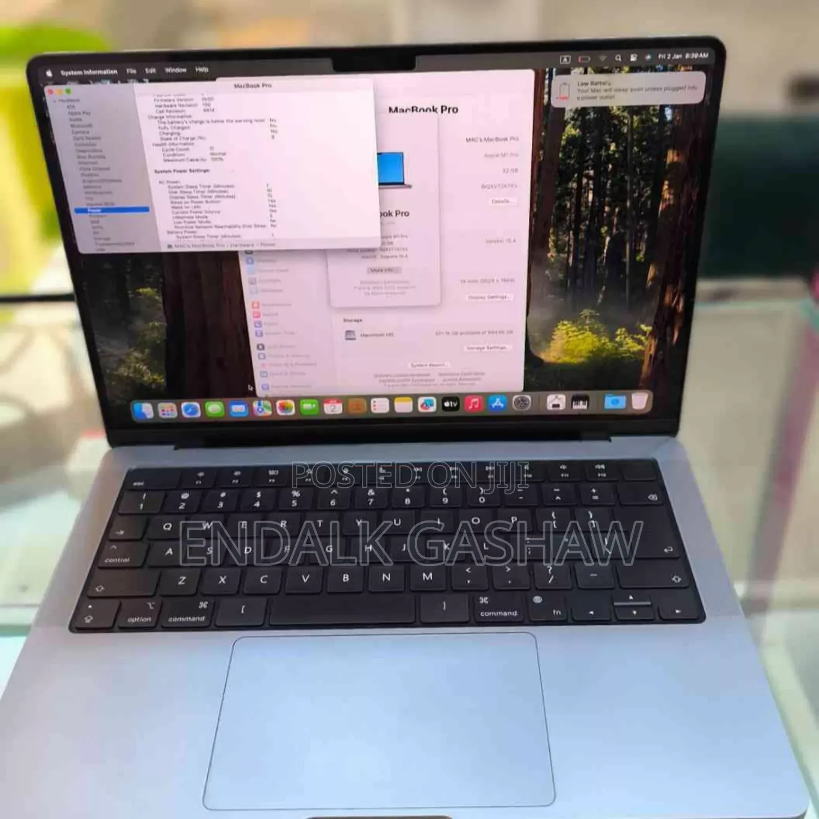 New Laptop Apple MacBook Pro M1 32GB Intel Core I5 SSD 1T