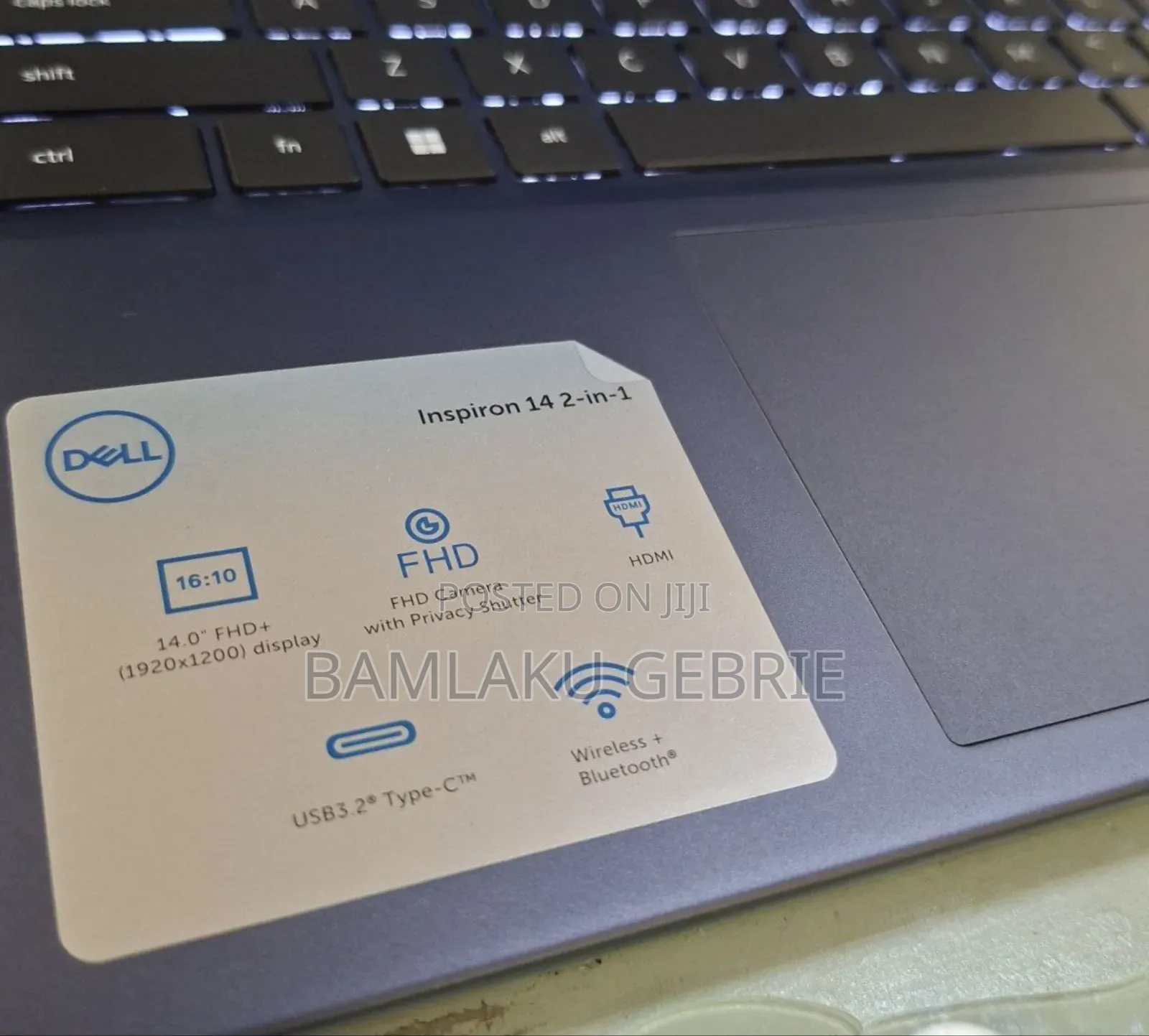 New Laptop Dell Inspiron 15 16GB AMD Ryzen 7 SSD 1T