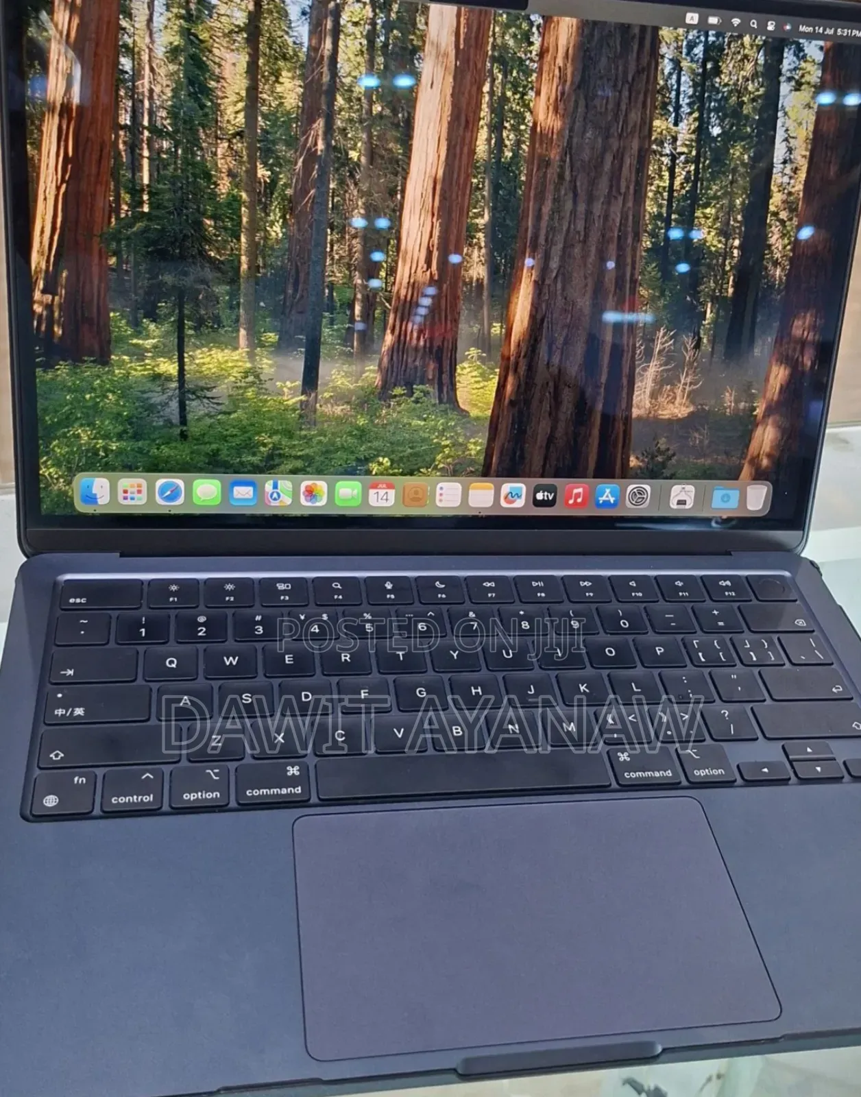 New Laptop Apple MacBook Air 2022 M2 8GB Apple M2 SSD 256GB