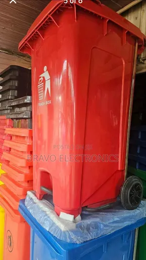 120l Large Trash Can Built for Shops Commercial Use