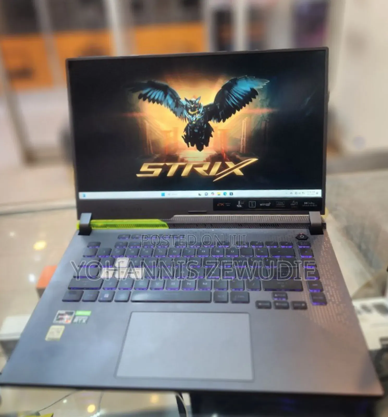 New Laptop Asus ROG Strix G15 16GB AMD Ryzen 9 SSD 512GB