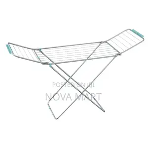 Photo - Nika Clothes Airer, Metal Foldable Cloth Dryer