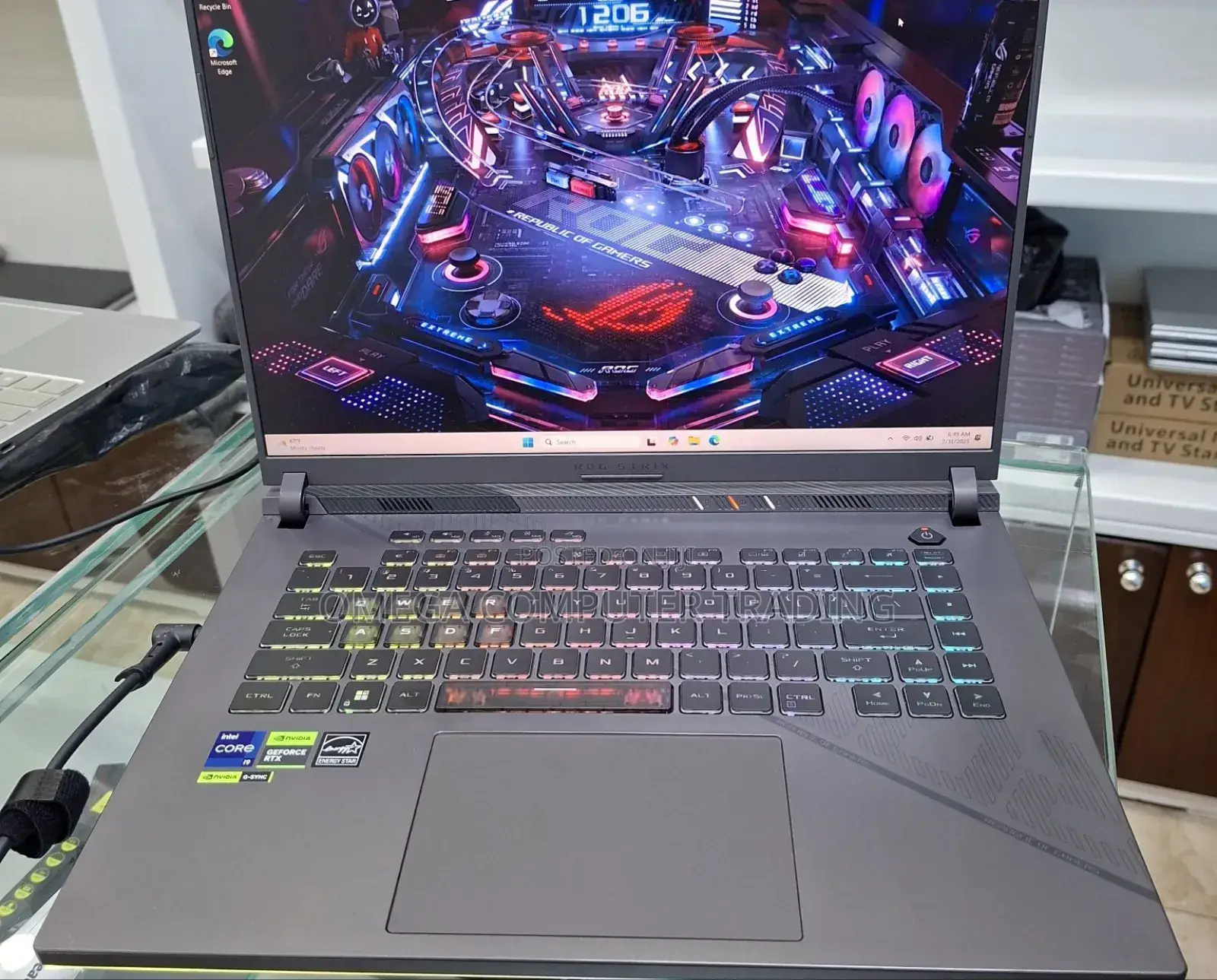 New Laptop Asus ROG Strix G16 G614 32GB Intel Core i9 SSD 1T